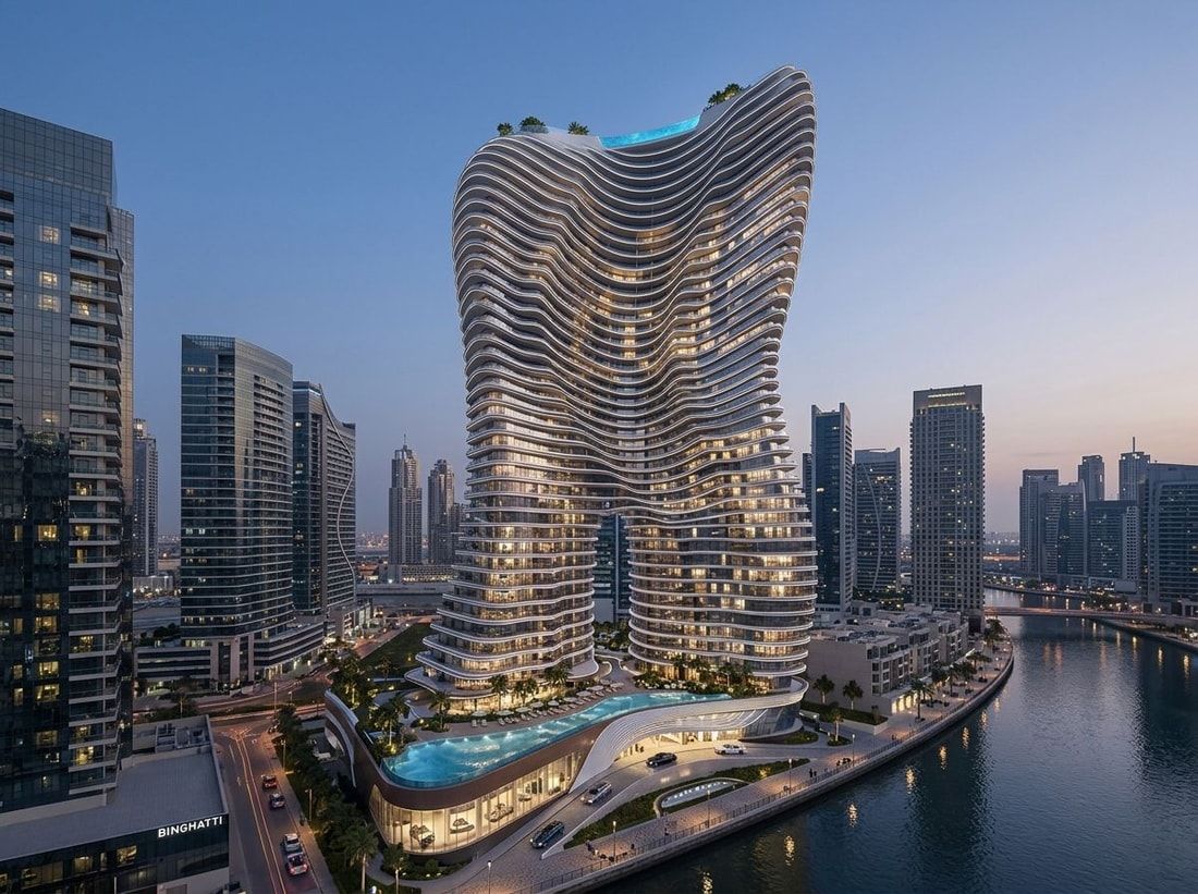 Hiperluksusowa wieża Bugatti Residences w Business Bay