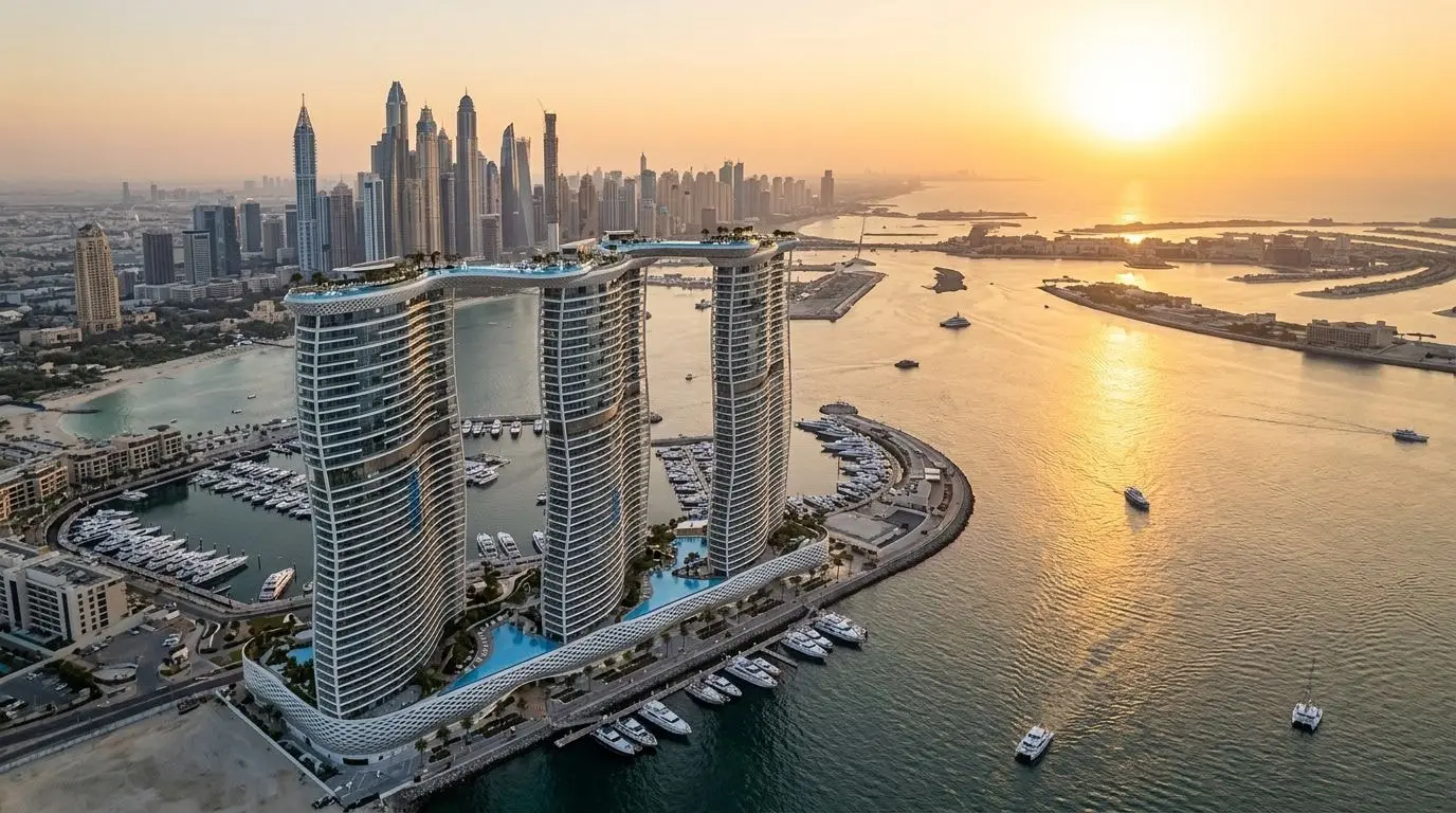 Wizualizacja: DAMAC Bay by Cavalli