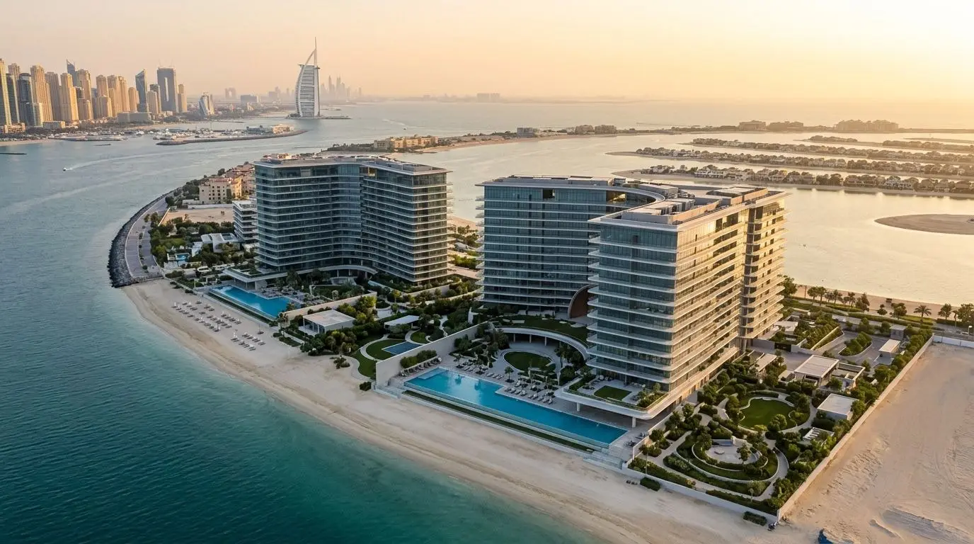 Wizualizacja: Armani Beach Residences